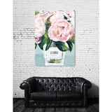 Oliver Gal 'Glamorous Milano Pastel' Floral and Botanical Wall Art Canvas Print - Pink, Green