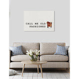 Oliver Gal 'Mr Old Fashioned' Drinks Wall Art Canvas Print