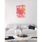 Oliver Gal 'Tribal Arrows Sun' Symbols and Objects Wall Art Canvas Print - Orange, White