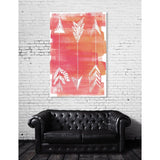 Oliver Gal 'Tribal Arrows Sun' Symbols and Objects Wall Art Canvas Print - Orange, White