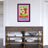 Oliver Gal 'Colorful Bright Flower Bouquet' Floral And Botanical Pink Wall Art Canvas Print