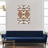 Oliver Gal 'Tribal Diamond Shape Design' Canvas Art Print