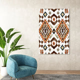 Oliver Gal 'Tribal Diamond Shape Design' Canvas Art Print