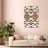 Oliver Gal 'Tribal Diamond Shape Design' Canvas Art Print