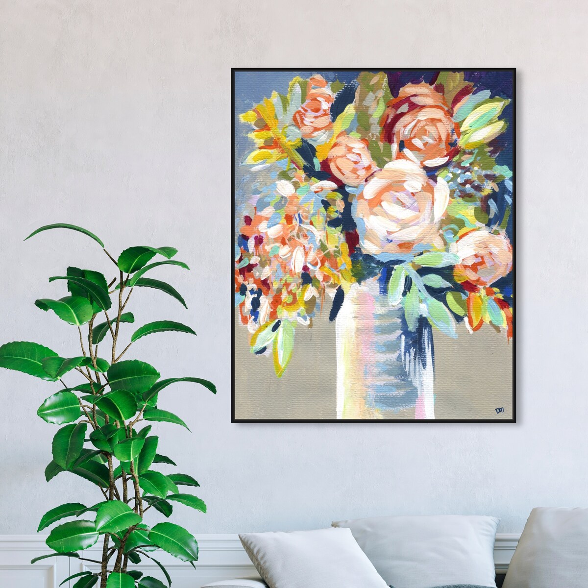 充実の品 The Oliver Gal Artist Co. Oliver Gal 'The Perfect Bouquet 絵画