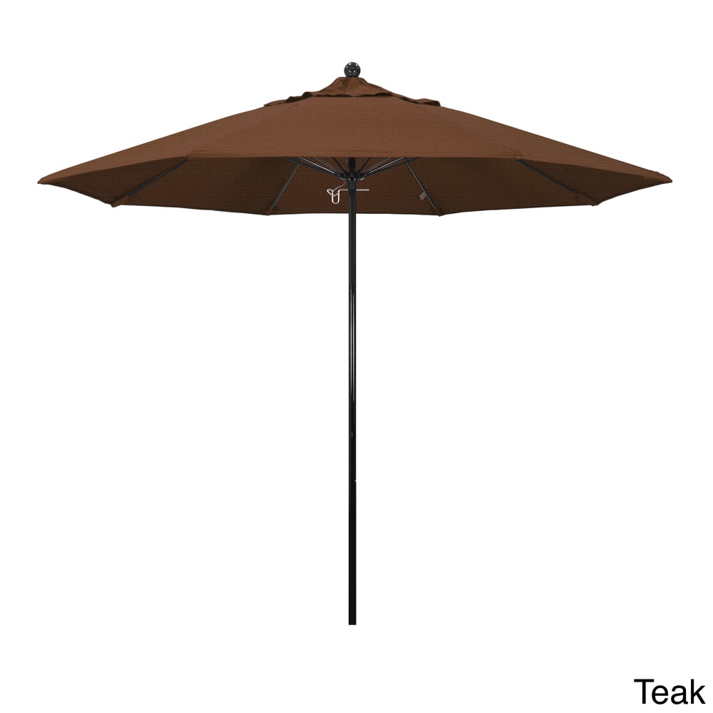Riviera 9ft Push Lift Fiberglass Round Umbrella by Havenside Home, Base Not Included