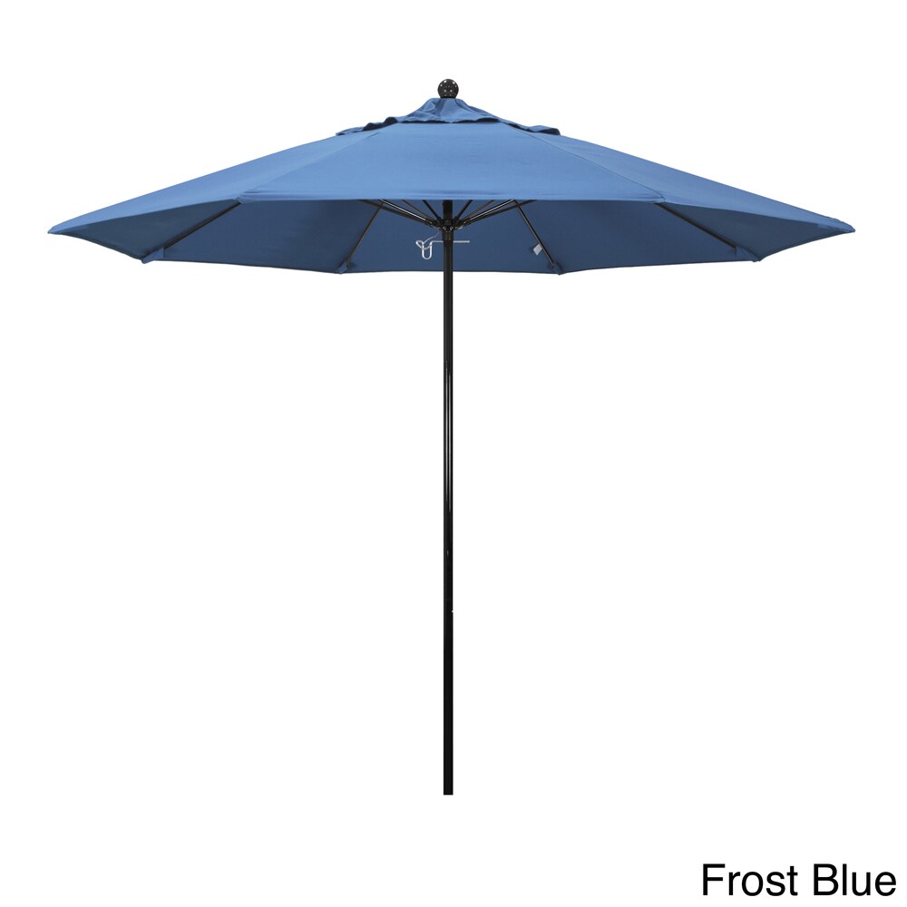Riviera 9ft Push Lift Fiberglass Round Umbrella by Havenside Home, Base Not Included