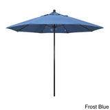Riviera 9ft Push Lift Fiberglass Round Umbrella by Havenside Home, Base Not Included