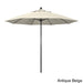 Riviera 9ft Push Lift Fiberglass Round Umbrella by Havenside Home, Base Not Included