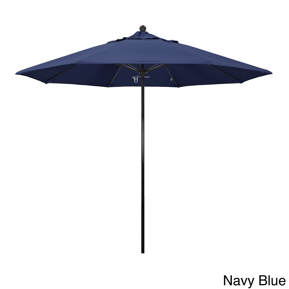 Riviera 9ft Push Lift Fiberglass Round Umbrella by Havenside Home, Base Not Included