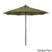 Riviera 9ft Push Lift Fiberglass Round Umbrella by Havenside Home, Base Not Included