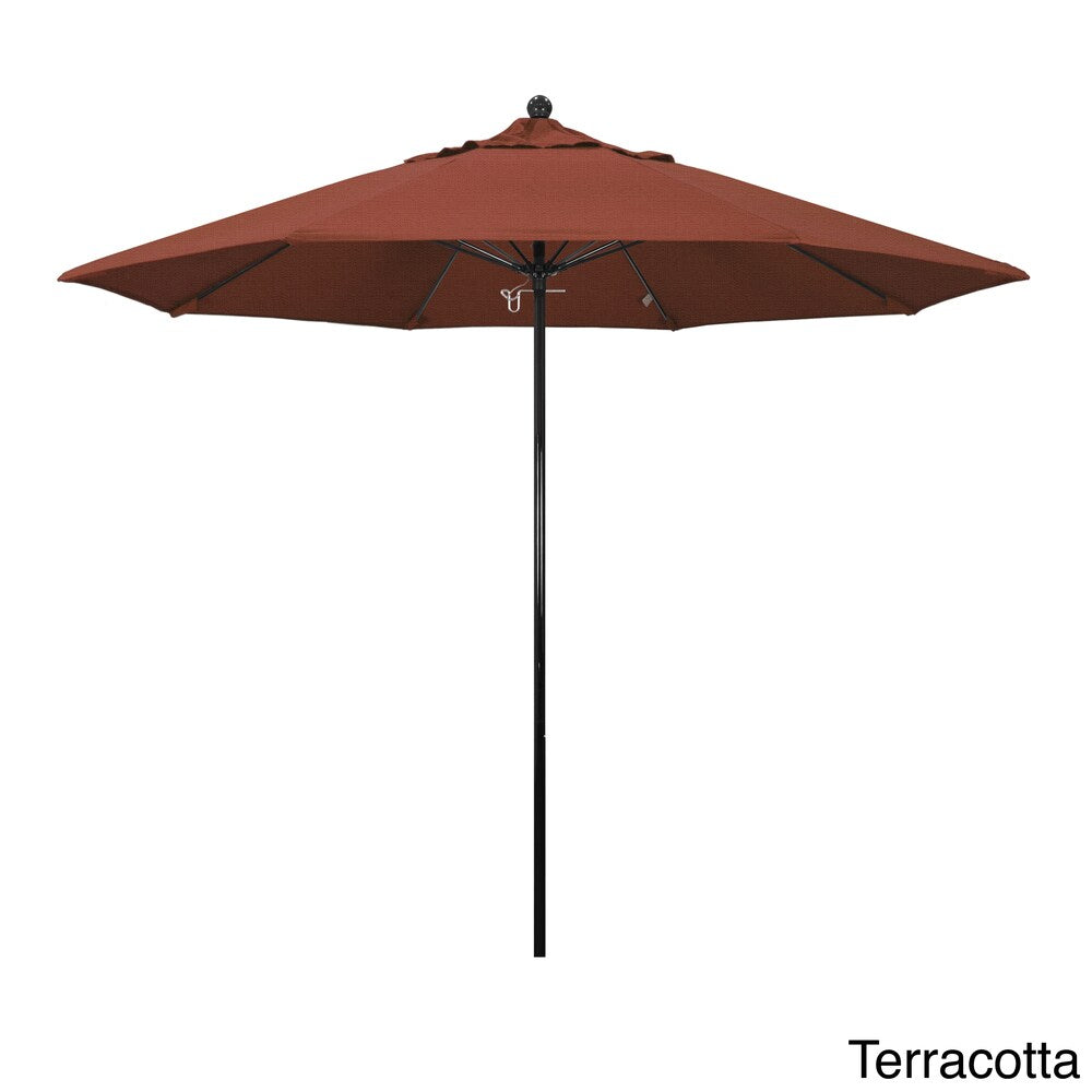 Riviera 9ft Push Lift Fiberglass Round Umbrella by Havenside Home, Base Not Included
