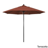 Riviera 9ft Push Lift Fiberglass Round Umbrella by Havenside Home, Base Not Included