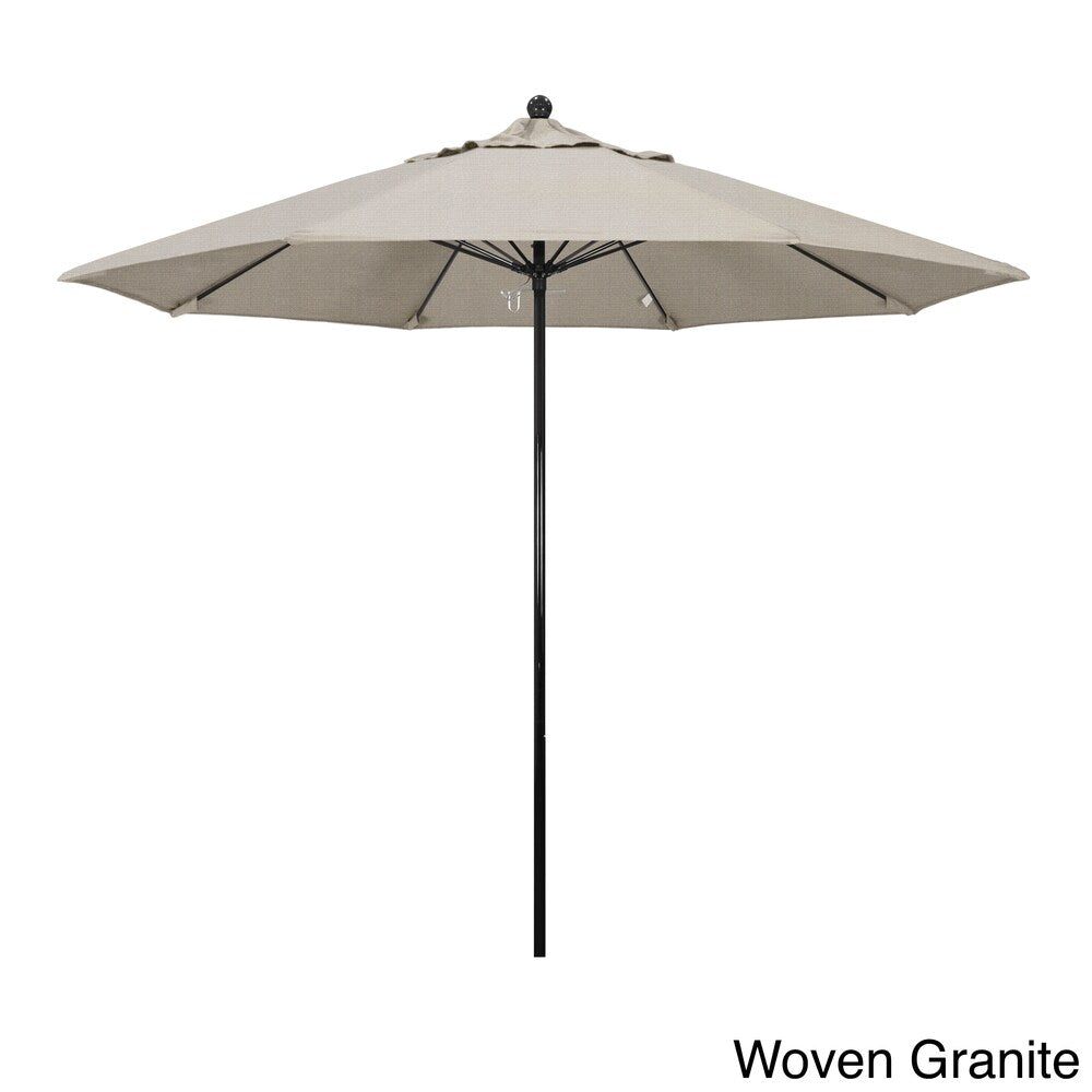 Riviera 9ft Push Lift Fiberglass Round Umbrella by Havenside Home, Base Not Included