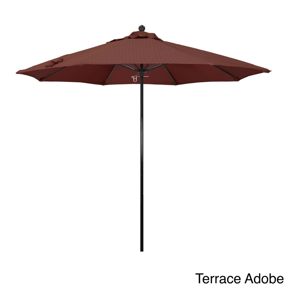 Riviera 9ft Push Lift Fiberglass Round Umbrella by Havenside Home, Base Not Included