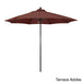 Riviera 9ft Push Lift Fiberglass Round Umbrella by Havenside Home, Base Not Included