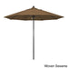 Riviera 9ft Push Lift Fiberglass Round Umbrella by Havenside Home, Base Not Included