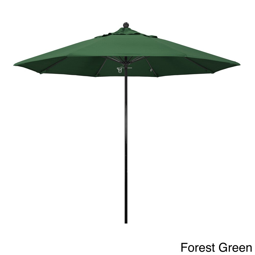 Riviera 9ft Push Lift Fiberglass Round Umbrella by Havenside Home, Base Not Included