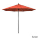 Riviera 9ft Push Lift Fiberglass Round Umbrella by Havenside Home, Base Not Included