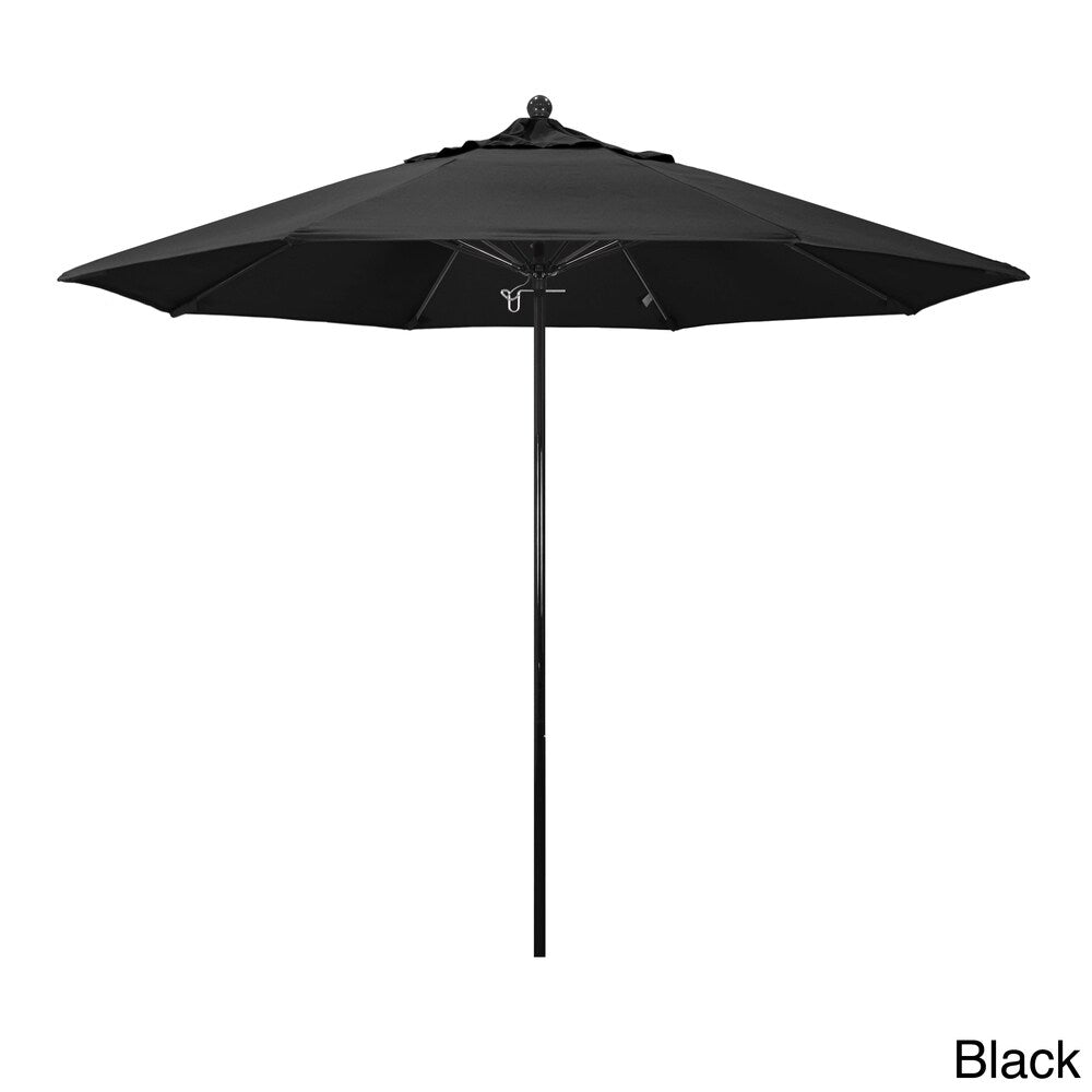 Riviera 9ft Push Lift Fiberglass Round Umbrella by Havenside Home, Base Not Included