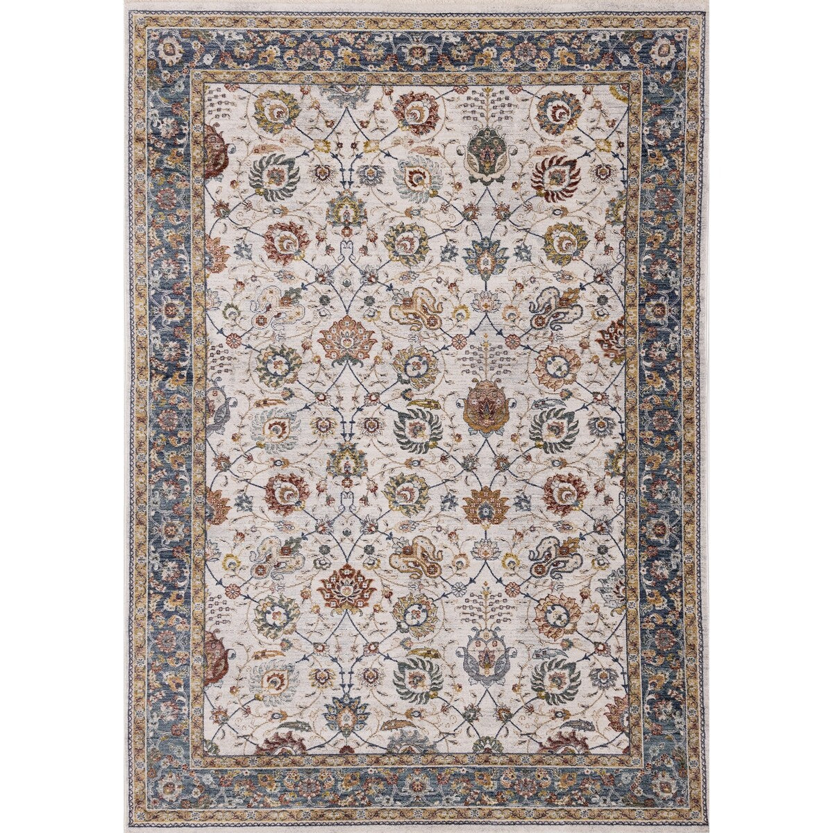 Olivia Collection - Classic Elegant Border Area Rug