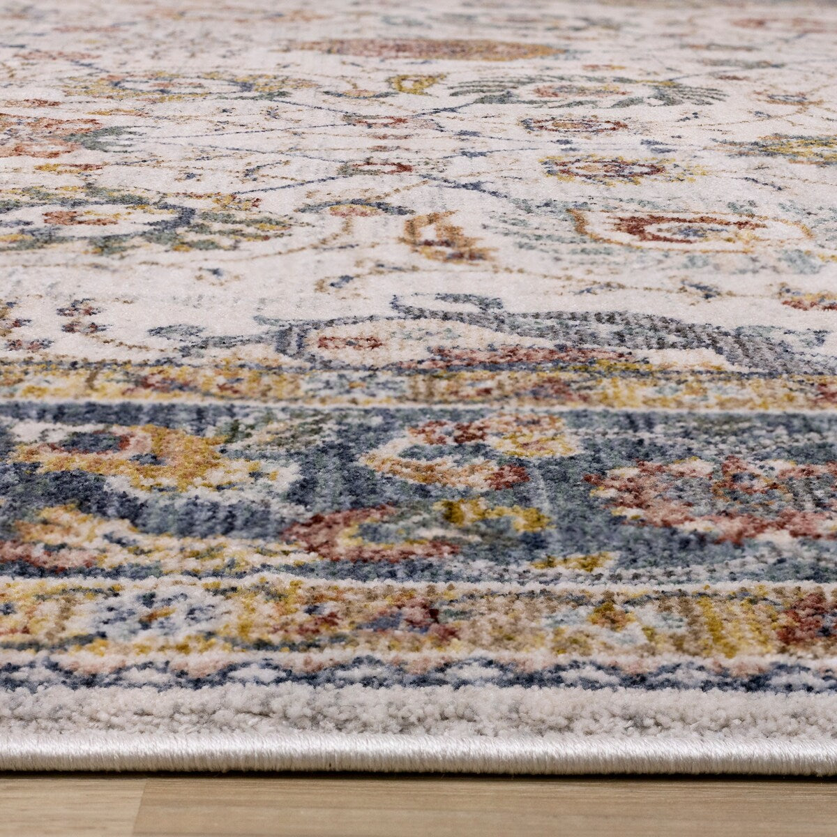 Olivia Collection - Classic Elegant Border Area Rug