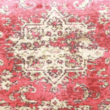 The Curated Nomad Nadina Oriental Pattern Square Pouf Ottoman