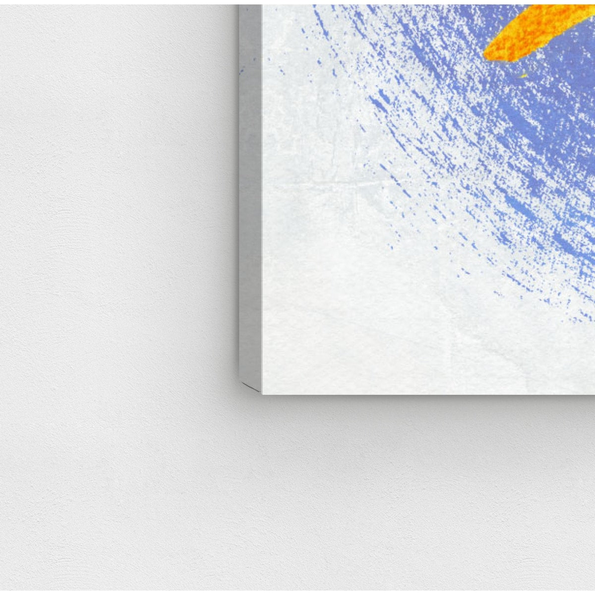 Oliver Gal 'Rise &amp; Shine' Astronomy and Space Wall Art Canvas Print - Yellow, Blue