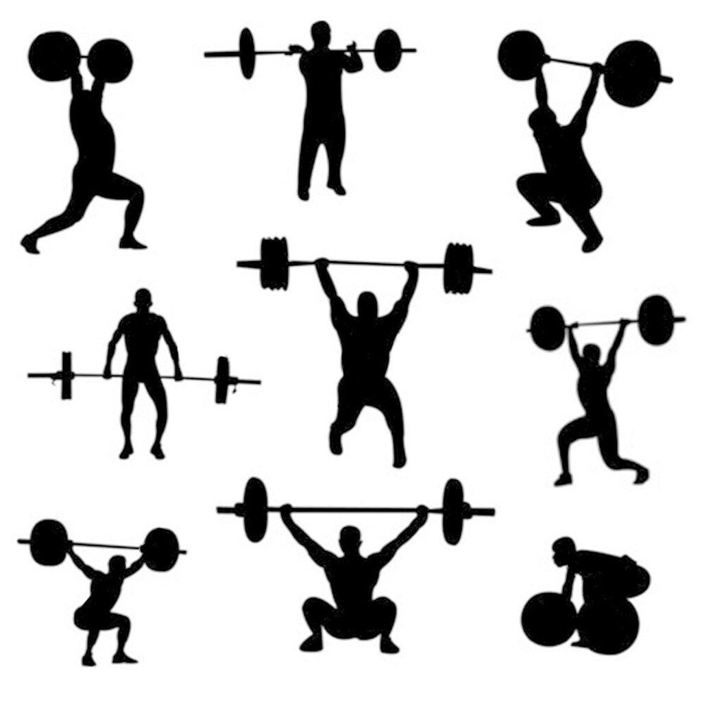 Olympic Barbell 5-Foot Barbell 176LB Capacity, 2 Inch Weightlifting Barbell, Weights Lifting Power Lifting (Silver)