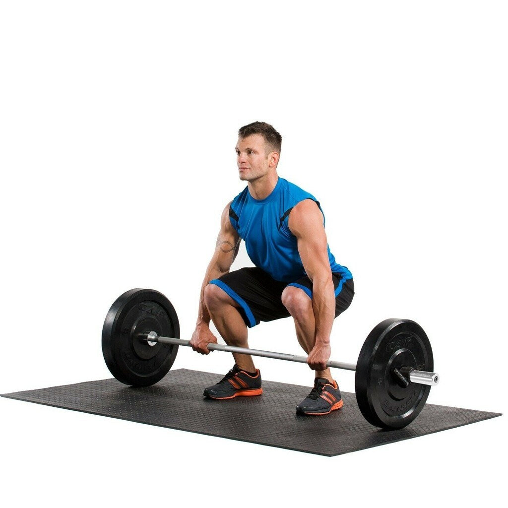 Olympic Barbell 5-Foot Barbell 176LB Capacity, 2 Inch Weightlifting Barbell, Weights Lifting Power Lifting (Silver)
