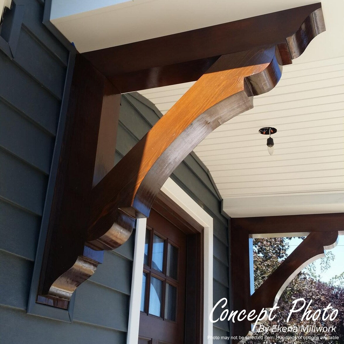 Olympic Rough Sawn Traditional Outlooker, Western Red Cedar
