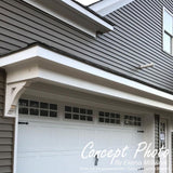 Olympic Rough Sawn Traditional Outlooker, Western Red Cedar