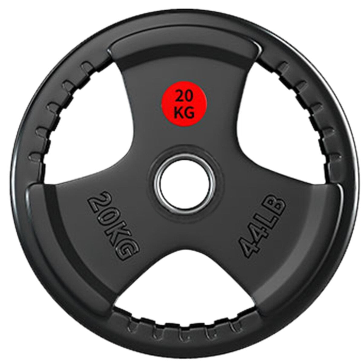 Olympic Weight Plates 44LB Plates Standard 2" Exercise Weights Weightlifting and Bodybuilding