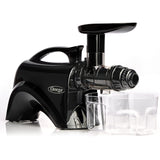 Omega Horizontal Nutrition Center Electric Juicer, Black