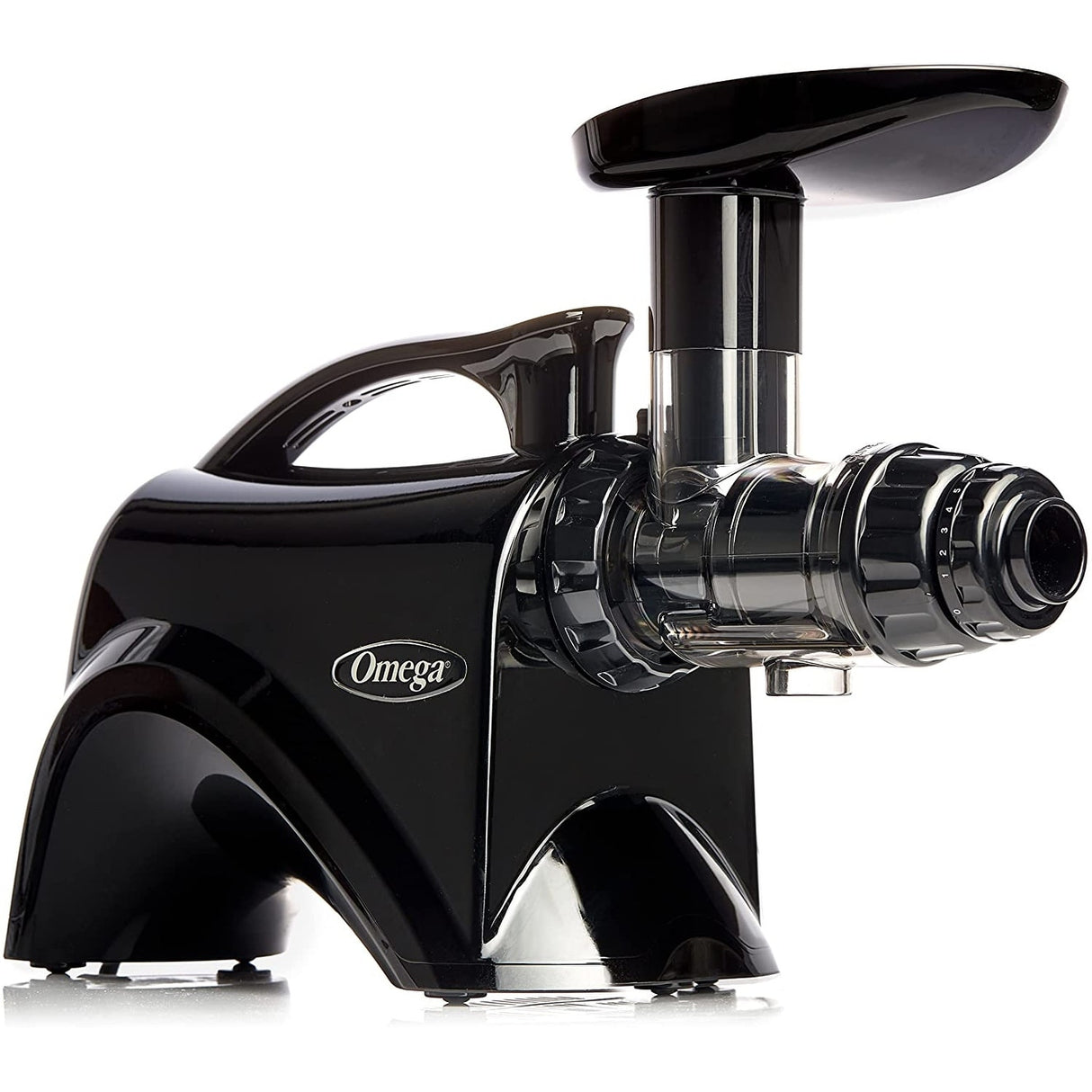 Omega Horizontal Nutrition Center Electric Juicer, Black