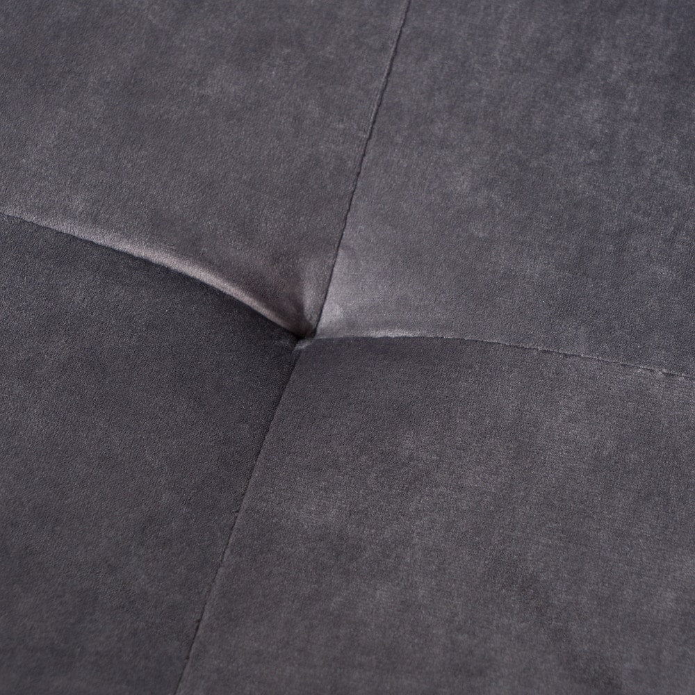 Omry Mid-Century Velvet Ottoman by Christopher Knight Home