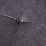 Omry Mid-Century Velvet Ottoman by Christopher Knight Home