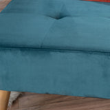 Omry Mid-Century Velvet Ottoman by Christopher Knight Home
