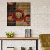 On A Roll I Print On Wood by Brent Nelson - Multi-Color