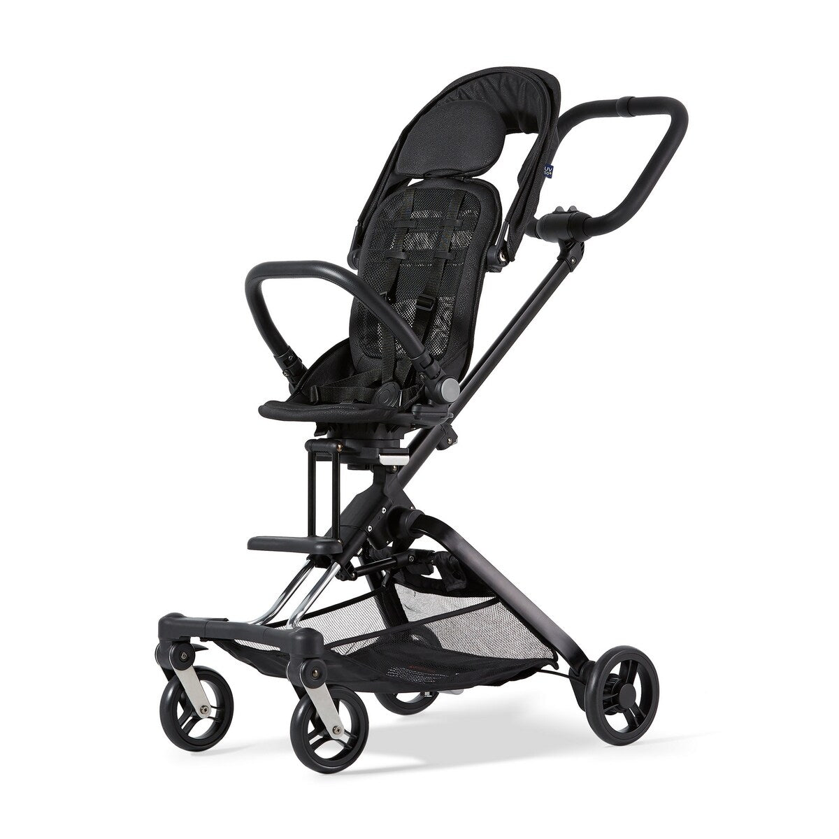On-the-Go 3-in-1 Lightweight Stroller, Bubble Black
