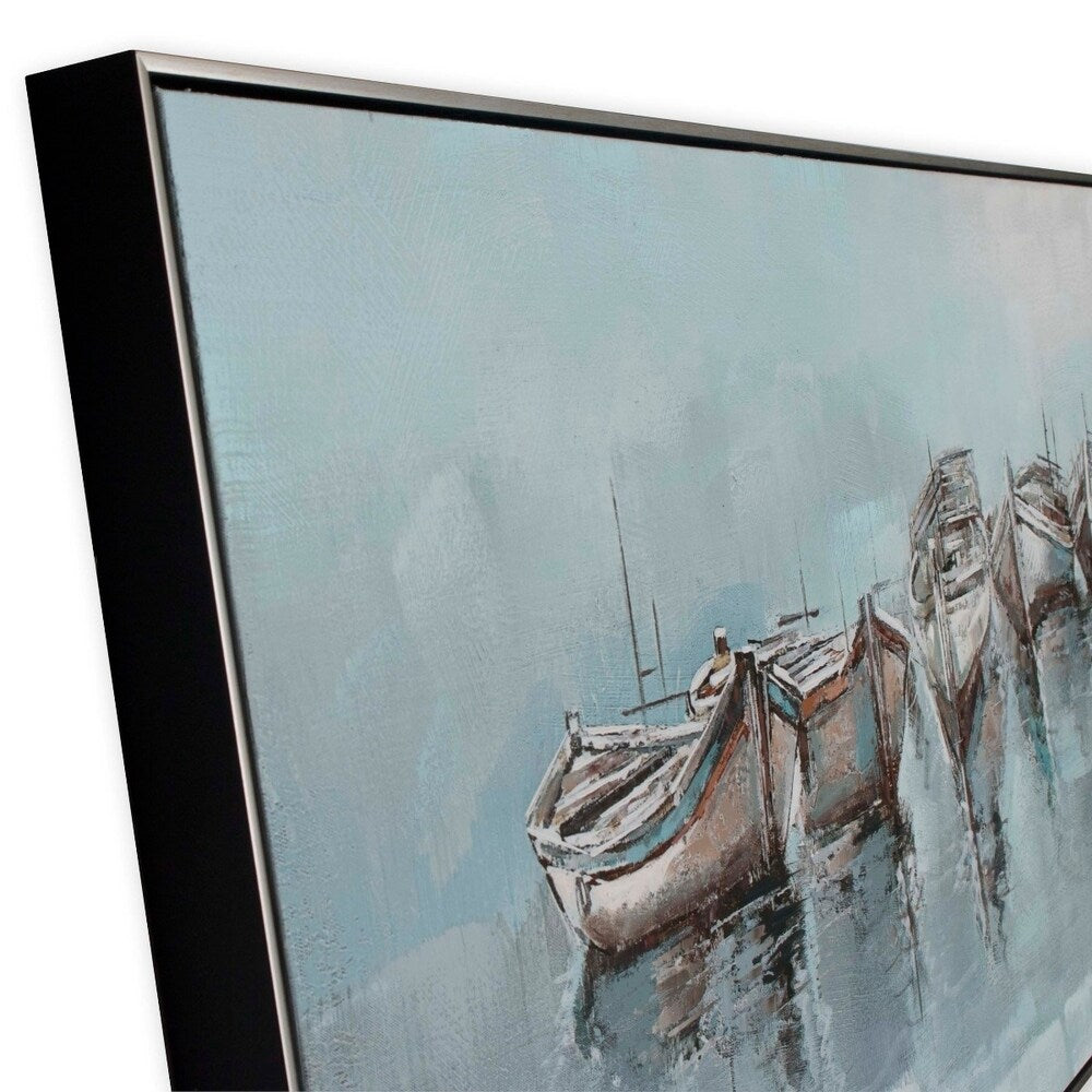 On the Water Framed Canvas