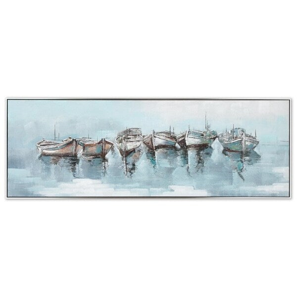 On the Water Framed Canvas