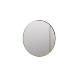 One Door Steel Frame Round Shape Medicine Cabinet