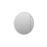 One Door Steel Frame Round Shape Medicine Cabinet