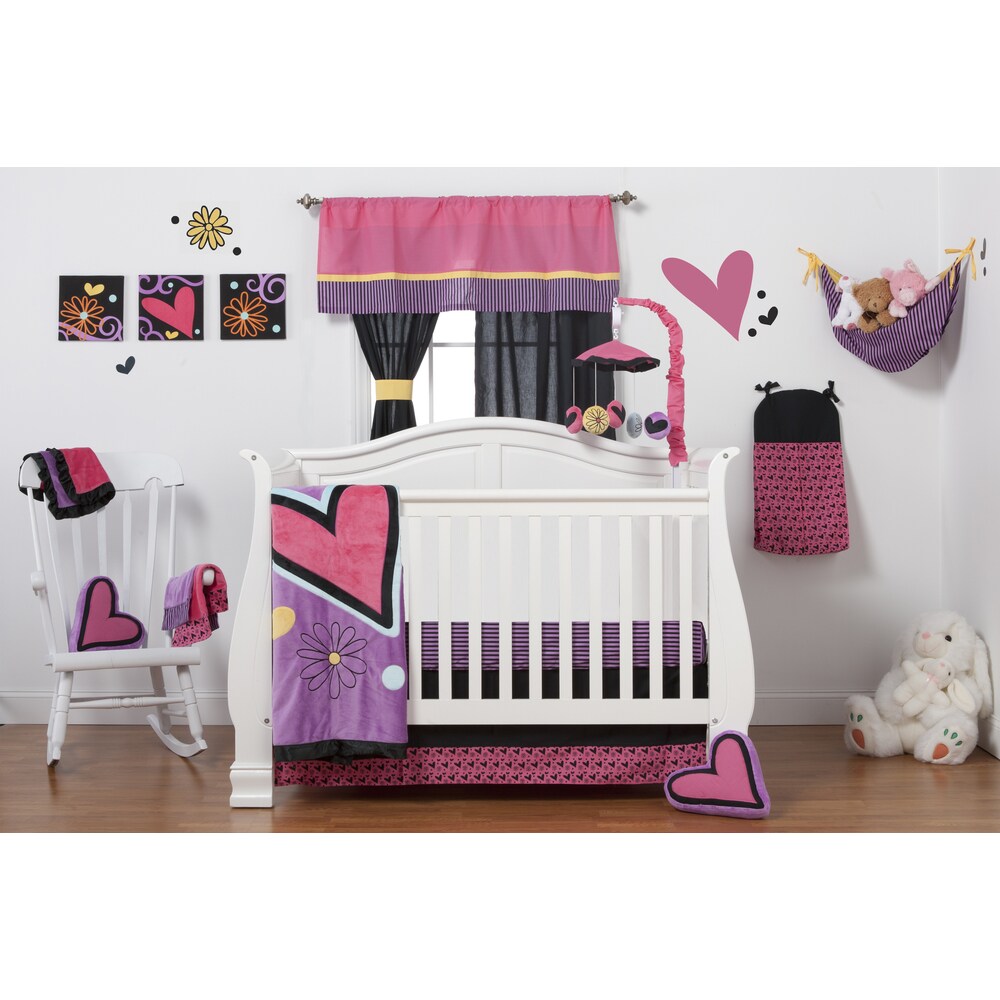 One Grace Place Sassy Shaylee Infant 3-piece Crib Bedding Set