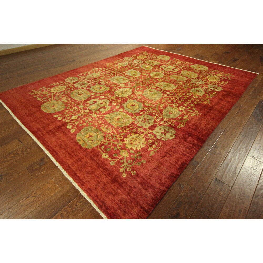 One Of Kind Oushak Collection Chobi Style Hand-knotted Wool Area Rug (8'4 x 10'3)
