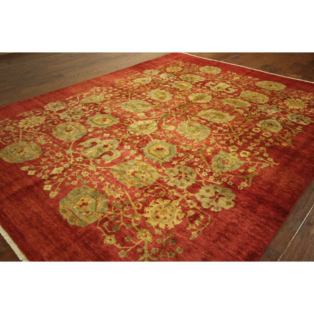 One Of Kind Oushak Collection Chobi Style Hand-knotted Wool Area Rug (8'4 x 10'3)