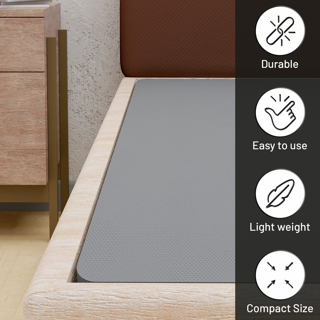 Onetan, 1.5" Split Fully Assembled Bunkie Board for Mattress/Bed Support