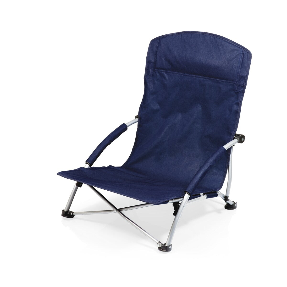Oniva Beach Sayings - Beach Vibes Only - Tranquility Beach Chair with Carry Bag, (Navy Blue)