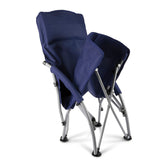 Oniva Beach Sayings - Beach Vibes Only - Tranquility Beach Chair with Carry Bag, (Navy Blue)